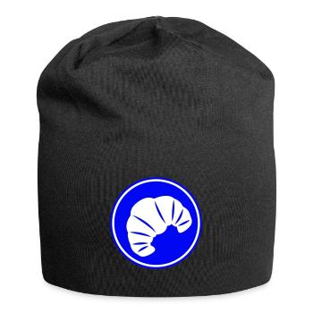 Croissant icon - Jersey Beanie - black - Front