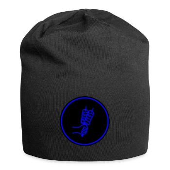 Spieß grill Icon - Jersey-Beanie - Schwarz - Vorne