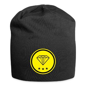 Diamond Symbol - Jersey Beanie - black - Front