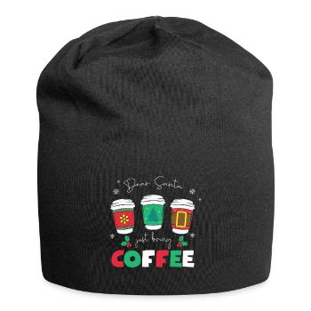 Cadeaux de Noël Noël - Bonnet en jersey - noir - Devant