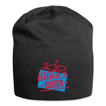 Born 2 Ride (bicycle) - Jersey Beanie - black - Front