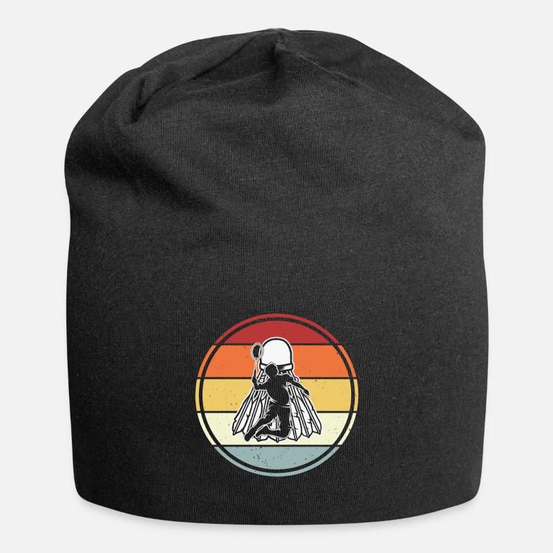 Badminton - Jersey-Beanie - Schwarz