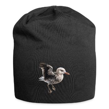 Bébé mouette Seabird - Bonnet en jersey - noir - Devant