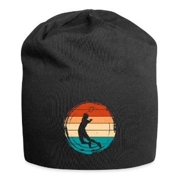 Badminton - Jersey-Beanie - Schwarz - Vorne