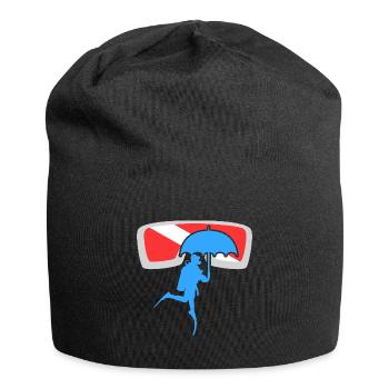 Oxygene Diving Exploration Scuba Diver Freediving - Jersey-Beanie - Schwarz - Vorne