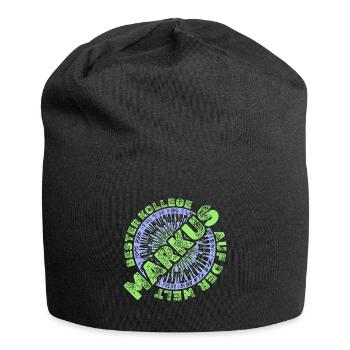 Markus as a staff member - Jersey Beanie - black - Front