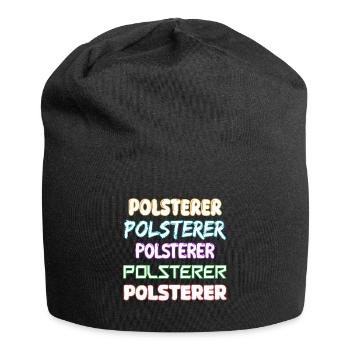 Job Upholsterer - Jersey Beanie - black - Front