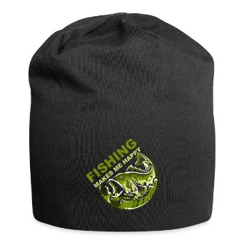 Angler - Jersey-Beanie - Schwarz - Vorne