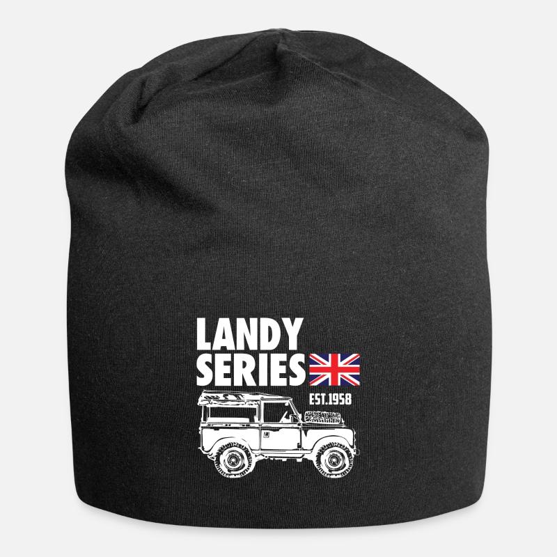 Série Landy 1958 - Bonnet en jersey - noir