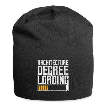 Architekt - Jersey-Beanie - Schwarz - Vorne