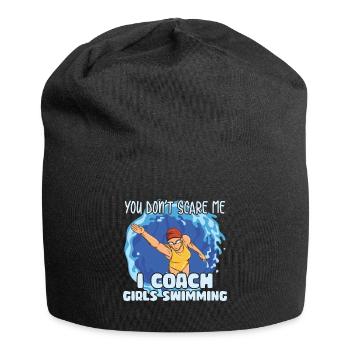 Schwimmen Spruch für eine Schwimm-Trainerin - Bonnet en jersey - noir - Devant