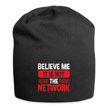 Engineering Code It is not the Network Engineer - Jersey Beanie - black - Front