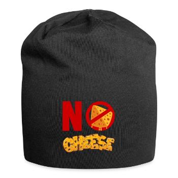 Pas de fromage pour ceux qui n’aiment pas le fromage - Bonnet en jersey - noir - Devant