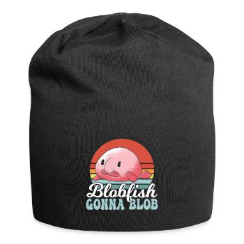 Blobfish Geht Zu Blob Blobfishes Besitzer Lover - Jersey-Beanie - Schwarz - Vorne