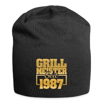 Grillen 1987 - Jersey-Beanie - Schwarz - Vorne