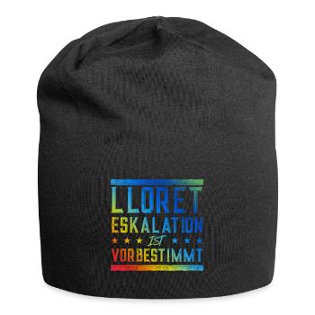 Lloret De Mar Eskalation - Jersey-Beanie - Schwarz - Vorne