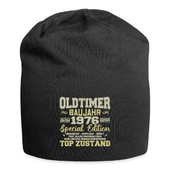 Vintage 1976 Born Retro Birthday Vintage - Jersey Beanie - black - Front