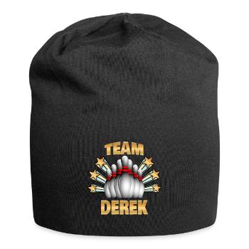 Bowling Derek - Jersey-Beanie - Schwarz - Vorne