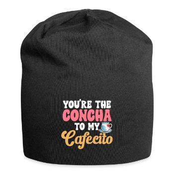 Concha Hispanic Mexikanisch Pan Dulce - Jersey-Beanie - Schwarz - Vorne