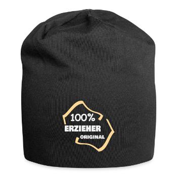 Educator as a profession - Jersey Beanie - black - Front