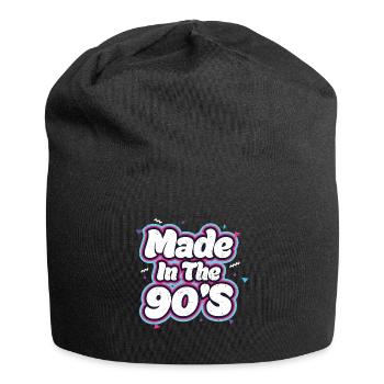 années quatre-vingt-dix - Bonnet en jersey - noir - Devant