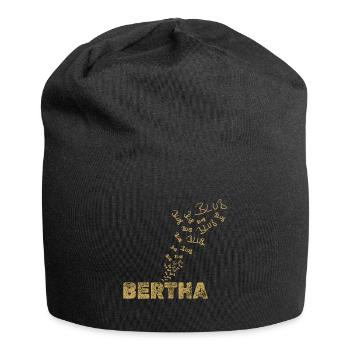 Bertha comme bateau - Bonnet en jersey - noir - Devant