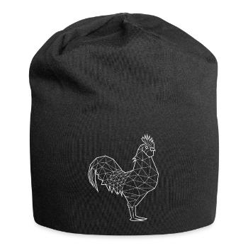 Coq Blanc - Animal Prism - Bonnet en jersey - noir - Devant
