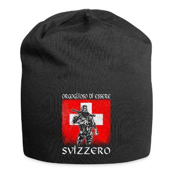 Tell - Svizzero - Orgoglioso - Jersey Beanie - black - Front