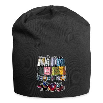 Shopping - Jersey Beanie - black - Front