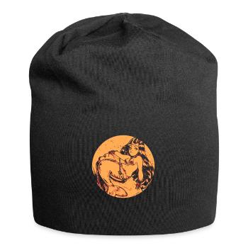 Mermaid mermaid mermaid fairy tale - Jersey Beanie - black - Front
