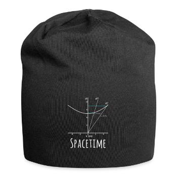 Chemise Nerd Drôle de Physics Spacetime - Bonnet en jersey - noir - Devant
