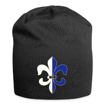 Lys français - Bonnet en jersey - noir - Devant