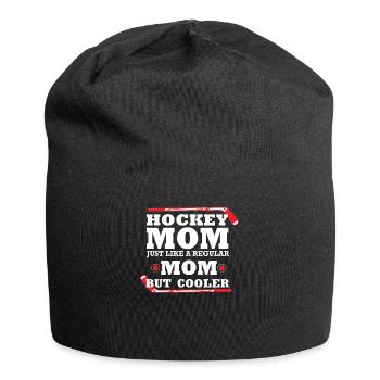 Hockey Ice Hockey Player Hockey Wintersport Mutt - Jersey Beanie - black - Front