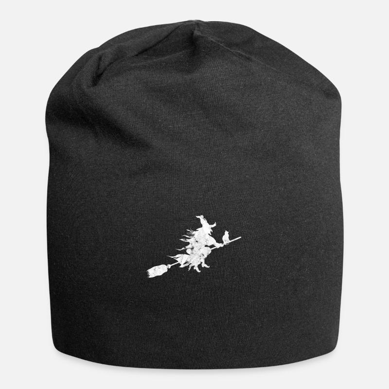 Halloween witch - Jersey Beanie - black