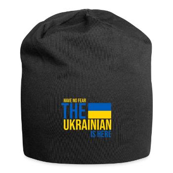 Ukraine - Jersey-Beanie - Schwarz - Vorne