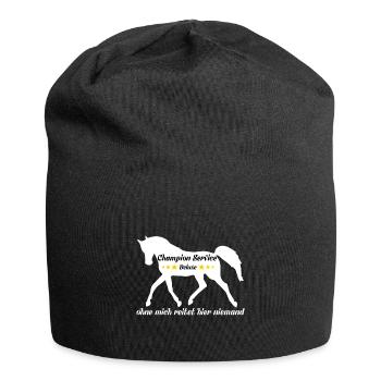 Champion Service Team without me..... - Jersey Beanie - black - Front