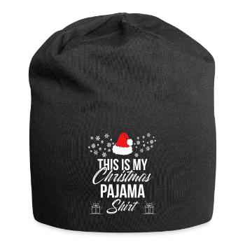 Das ist mein Weihnachts Pijama Shirt Geschenk - Jersey-Beanie - Schwarz - Vorne