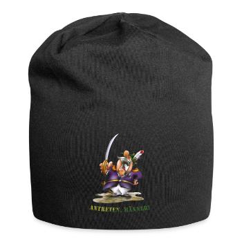 Antreten zum Schützenfest! - Jersey-Beanie - Schwarz - Vorne