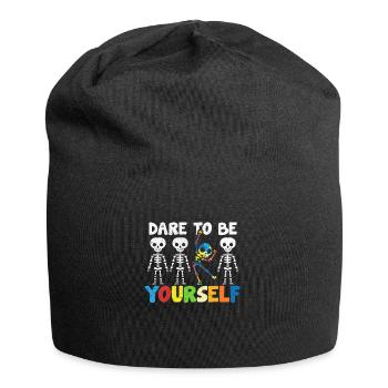 autism - Jersey Beanie - black - Front