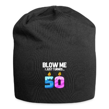 50th birthday - Jersey Beanie - black - Front