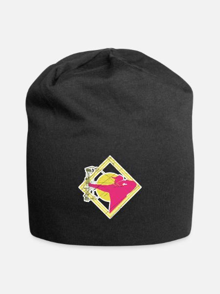 Bogenschütze - Jersey-Beanie - Schwarz