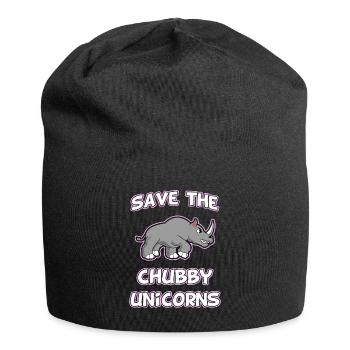 Licorne Parodie Dick Rhino Drôle Cadeau Mignon - Bonnet en jersey - noir - Devant