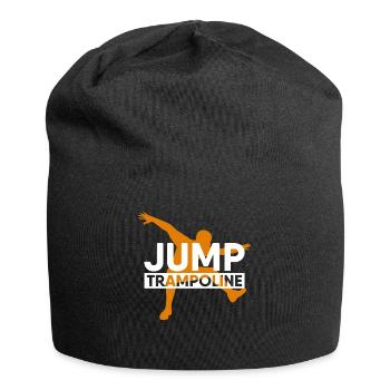 Trampoline Jumping Jump Jumping Gift Sport - Jersey Beanie - black - Front