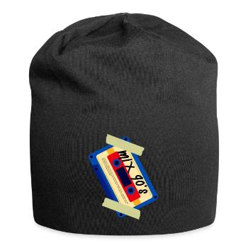 Mix 90s Casette - Jersey Beanie - black - Front