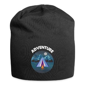 Adventure - Jersey Beanie - black - Front