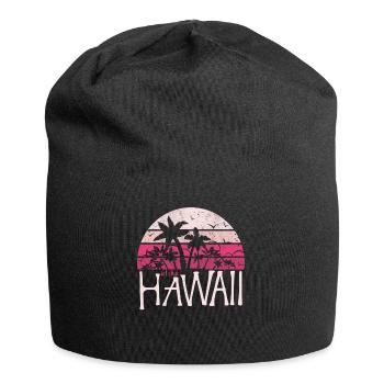 Hawaii - Jersey-Beanie - Schwarz - Vorne