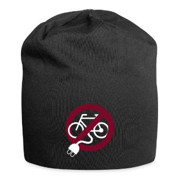 Anti Ebike Cyclists - Jersey Beanie - black - Front