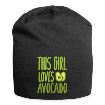 avocat - Bonnet en jersey - noir - Devant
