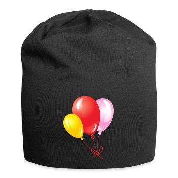Balloons - Jersey Beanie - black - Front