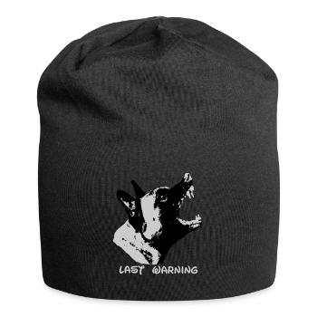 Watchdog Malinois Schaeferhund dog sport - Jersey Beanie - black - Front